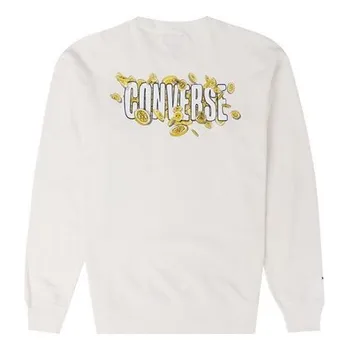 Свитер Converse YOTR Graphic Crew 'Egret', белый