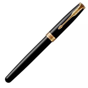 Parker Sonnet Core - Matte Black GT, ручка-роллер, F, BL