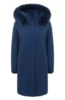 Парка с меховой отделкой капюшона Loro Piana