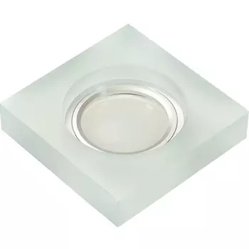 Встраиваемый светильник со светодиодной подсветкой DLS-L111 GU5.3 CHROME/MATT Fametto Luciole CLEAR