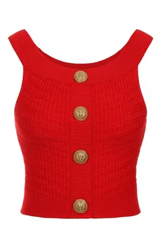 Топ из вискозы Balmain