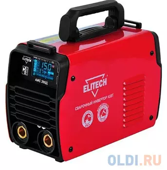 Сварочный инвертор Elitech АИС 200Д (184755)