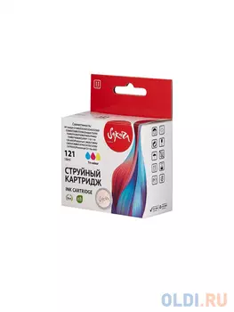 Струйный картридж Sakura CC643HE (№121 Tri-colour) для HP Deskjet D1660/D2530/D2545/D2560/D2660/D2680/D5560;Deskjet F2430/F2440/F4240/F4280/F4435/F444