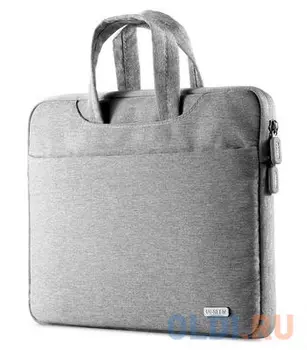Сумка для ноутбука 14.9" Ugreen LP437 Topload оксфорд бархат серый
