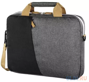 Сумка для ноутбука 15.6" HAMA Florence (00101568) полиэстер черный серый