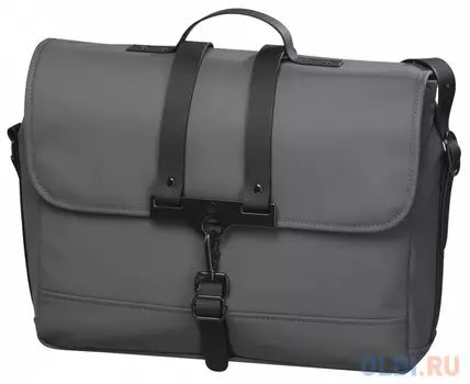 Сумка для ноутбука 15.6" HAMA Perth полиуретан серый 00196609