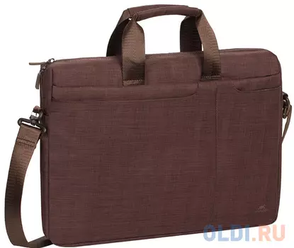 Сумка для ноутбука 15.6" Riva 8335 полиэстер коричневый