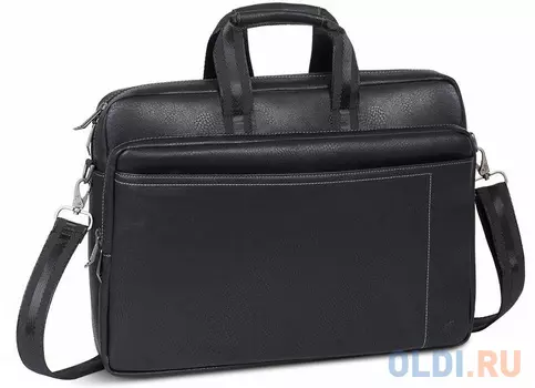 Сумка для ноутбука 16" Riva 8940 искусственная кожа черный