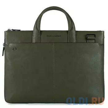Сумка для ноутбука Piquadro Black Square CA4021B3/VE зеленый натур.кожа