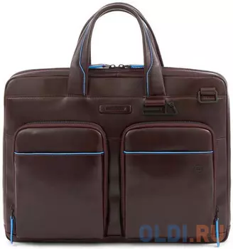 Сумка Piquadro Blue Square Revamp CA6105B2V/MO коричневый натур.кожа