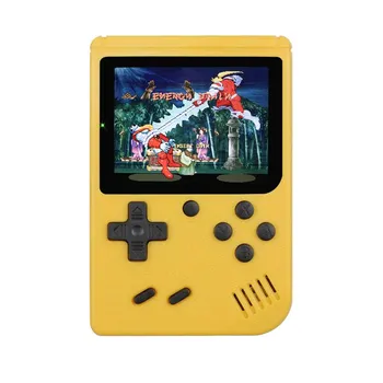 Портативная игровая консоль 400. Ручные классические игры. Портативная игровая консоль в стиле ретро. 3-дюймовый ЖК-экран. розовый