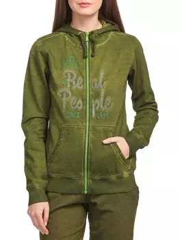Толстовка женская хлопковая WOMAN JACKET FI CAMPAGNOLO с начесом