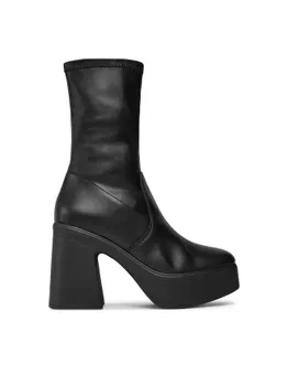 Ботильоны на блочном каблуке Low Phoenix SM11002629 Steve Madden, черный