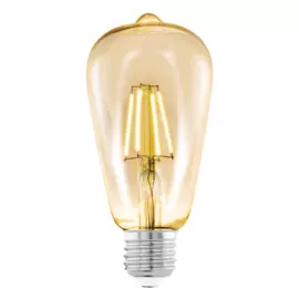 Ретро лампа E27 4W 2200K (теплый) ST64 Eglo 11521