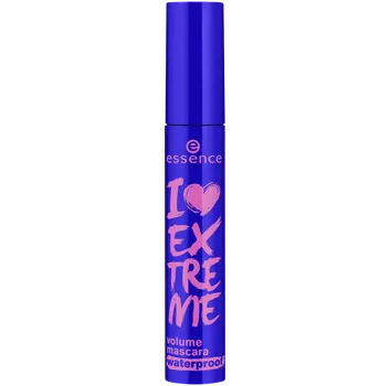 Essence I Love Extreme водостойкая тушь для ресниц, 12 мл