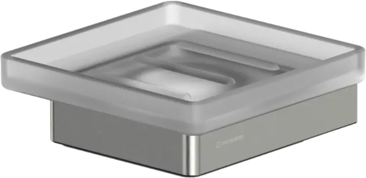 Мыльница WHITECROSS Cubo CU2420NIB брашированный никель