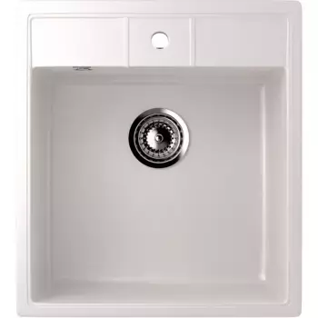 Мойка кухонная Ulgran U-406 44.5 белый