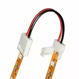 20шт. Коннектор для соединения светодиодных лент 5050, IP20 Uniel UCX-SS2/B20-NNN WHITE 020 POLYBAG (06612)