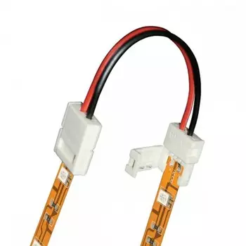 20шт. Коннектор для соединения светодиодных лент 5050, IP20 Uniel UCX-SS2/B20-NNN WHITE 020 POLYBAG (06612)