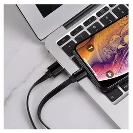 Кабель Borofone BU8 Glory, USB - Lightning, 2.4a, 1.2 м, тпэ, чёрный