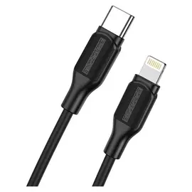 Кабель Borofone Bx42, Usb-c - Lightning, 3 А, 1 м, PD, черный