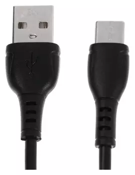 Кабель Borofone Bx51, Type-c - Usb, 3 A, 1 м, чёрный