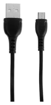 Кабель Borofone Bx51, USB - Micro Usb, 2.4 А, 1 м, черный