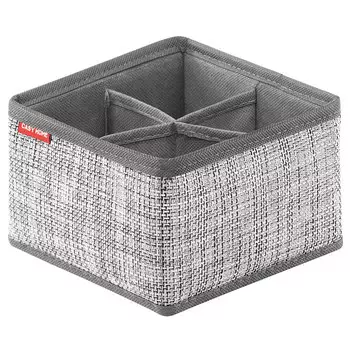 Органайзер для косметики и бижутерии Casy Home 15x15x10см, 4 ячейки
