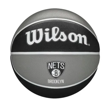 Баскетбол NBA Tribute Brooklyn Nets WILSON, черный/серый/черный