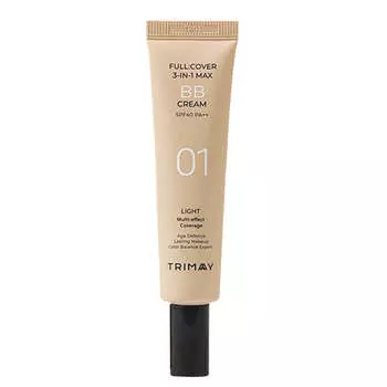 Лёгкий BB-крем Trimay Full Cover 3-in-1 Max BB Cream SPF40 PA++ 01 Light