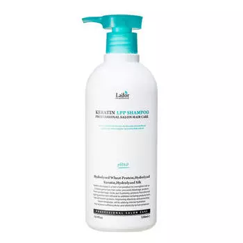 Бессульфатный протеиновый шампунь Lador Keratin LPP Shampoo 530 мл