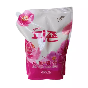 Деликатный кондиционер для белья Pigeon Regular Fabric Softener Pink Rose - 2,1 л