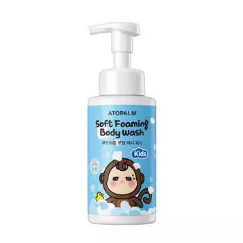Детская кислородная пенка для душа Atopalm Soft Foaming Body Wash