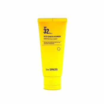 Детский солнцезащитный крем The Saem Eco Earth Power Mild Kids Sun Cream SPF32 PA++