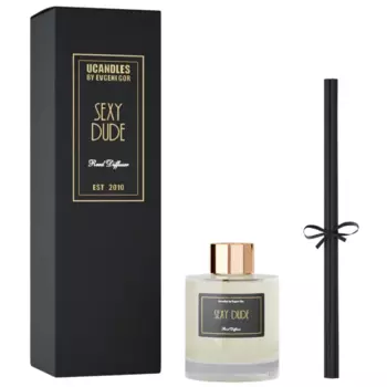 Диффузор с притягательным цитрусово-цветочным ароматом Ucandles Reed Diffuser Sexy Dude