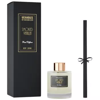 Диффузор с терпким ароматом ванили и табака Ucandles Reed Diffuser Smoked Vanilla
