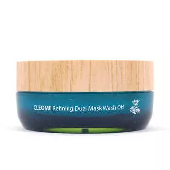 Двойная очищающая маска с экстрактом клеомы The Saem Cleome Refining Dual Mask Wash Off