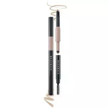 Двойной автоматический карандаш для бровей WAKEMAKE Powder Jet Dual Brow 08 Ash Brown