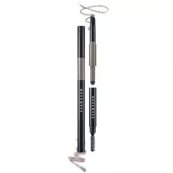 Двойной автоматический карандаш для бровей WAKEMAKE Powder Jet Dual Brow 09 Grey Brown