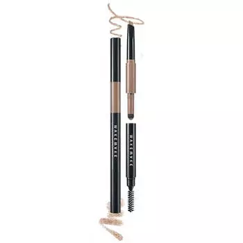 Двойной автоматический карандаш для бровей WAKEMAKE Powder Jet Dual Brow 07 Neutral Brown