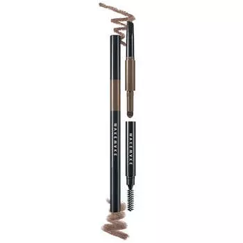 Двойной автоматический карандаш для бровей WAKEMAKE Powder Jet Dual Brow 05 Dark Brown