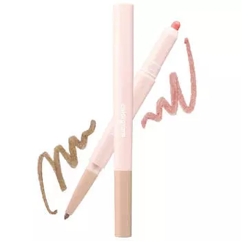 Двойной автоматический карандаш для губ colorgram All In One Over-Lip Maker 01 Warm Peach