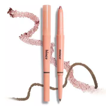 Двойной карандаш для макияжа глаз hince New Depth Dual Color Stick Volume Liner 02 Cool