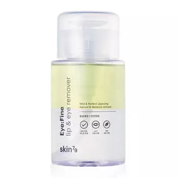 Двухфазное средство для снятия стойкого макияжа с губ и глаз Skin79 Eye:Fine Lip & Eye Remover