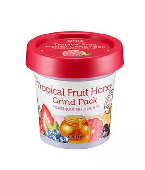Фруктовая ночная маска для лица с медом Ottie Tropical Fruit Grind Pack