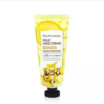 Фруктовые кремы для рук Milatte Fashiony Fruit Hand Cream - Банановый крем (Banana)