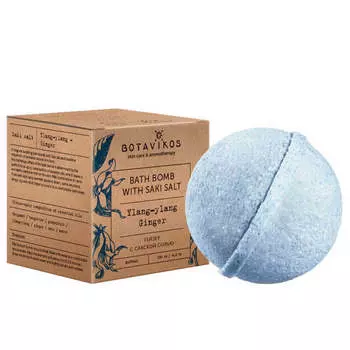 Гейзер-бомбочка для ванны «Иланг-иланг и Имбирь» Botavikos Bath Bomb Ylang-ylang Ginger