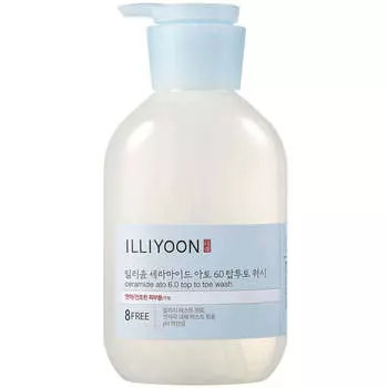 Универсальный очищающий гель с фитоцерамидами Illiyoon Ceramide Ato 6.0 Top to Toe Wash