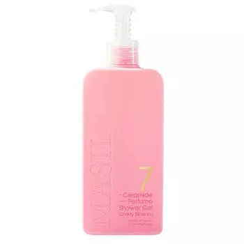 Питательный парфюмированный гель для душа с церамидами Masil 7 Ceramide Perfume Shower Gel Cherry Blossom