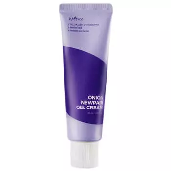 Гель-крем для проблемной кожи с экстрактом красного лука IsNtree Onion Newpair Gel Cream